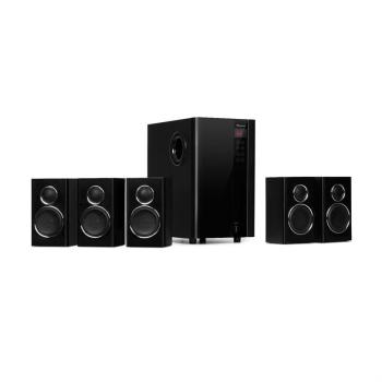 Auna Areal Touch, 5.1 hangfal rendszer, max. 200 W, OneSide subwoofer, BT, USB, SD kép