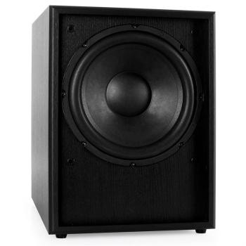 Auna Linie-300-SW-BK, aktív subwoofer, AUX, fekete kép