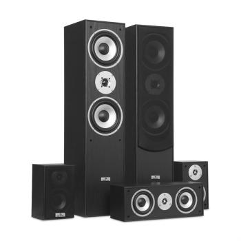 Auna surround hangfal szett, házimozi, 335 W, RMS, fekete kép