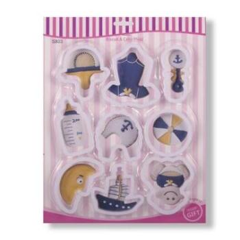 Baba témájú 9 részes keksz kiszúró készlet kép