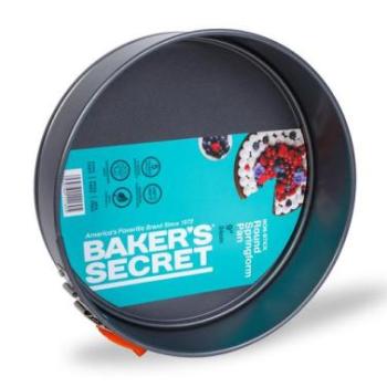 Baker's Secret Essential Line 24 cm-es kerek kapcsos tortaforma kép