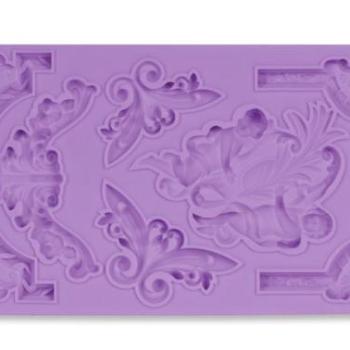 Barokk Stílusú Fondant Formázó Angyal Mintával kép