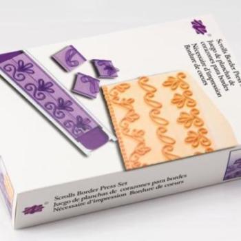 Barokk Stílusú Mintázó Forma - Tortadíszítéshez kép