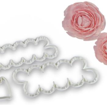Bazsarózsa fondant kiszúró készlet kép