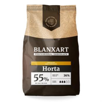 Blanxart Horta 55%-os étcsokoládé korong 1 kg kép