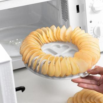 Chips készítő készlet mikrohullámú sütőhöz (InnovaGoods) kép