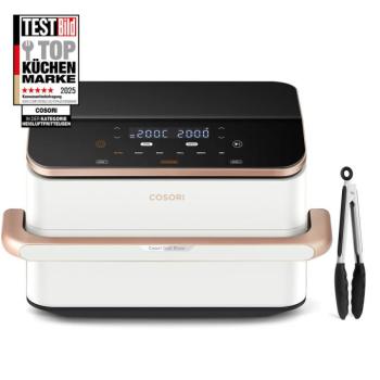 Cosori Dual Blaze TwinFry 10 literes Forrólevegős Sütő fehér színben kép