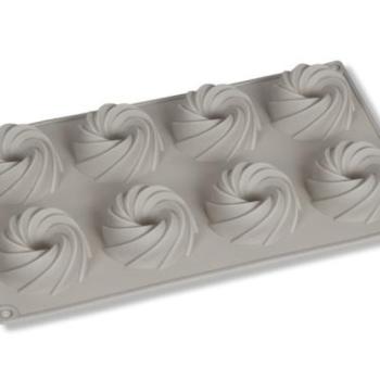 Csavart Minikuglóf Szilikon Sütőforma – 8 Adagos kép