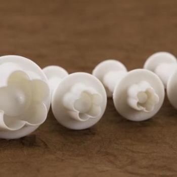 Cseresznyevirág Dekoráló Szett – 4 Marcipán Kiszúróval kép