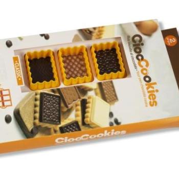 Csokis keksz formázó és sütő készlet – otthoni használatra kép