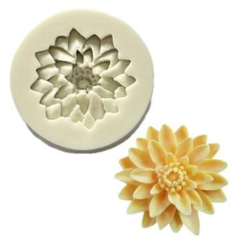 Dália szilikon fondant formázó kép