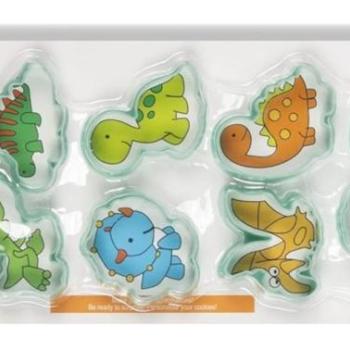 Dinó Sütikiszúró Készlet – 8 db Műanyag Kiszúró, Sütéshez és Dekoráláshoz kép