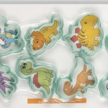 Dinoszaurusz sütemény kiszúró készlet – 8 egyedi minta műanyagból kép