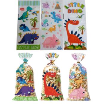 Dinoszauruszos celofán tasak 12 db kép