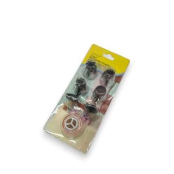 Díszítőcső készlet 6 db extra nagy, nagy méretű cső csatlakozó kép