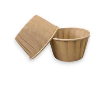 Drapp muffin kapszli, papír 24 db kép