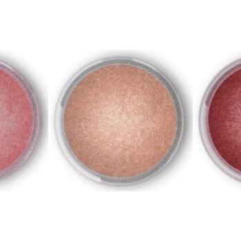 Ehető csillámpor válogatás (Pink Flamingó, Pezsgő Rózsaszín, Bíborvörös) kép