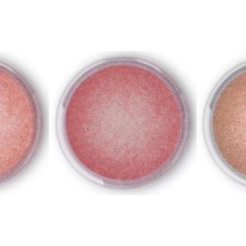 Ehető csillámpor válogatás (Rózsakvarc, Pink Flamingó, Pezsgőrózsaszín) kép