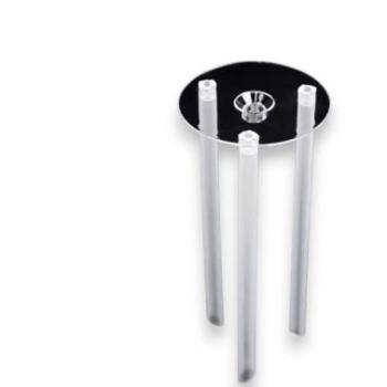 Emeletes torta merevítő szett (5 db alátét 8,5 cm, 15 db tortatipli 18 cm) kép