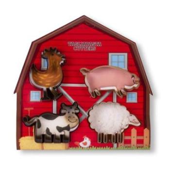 Farm Állatok Sütikiszúró Készlet – 6 Darabos kép