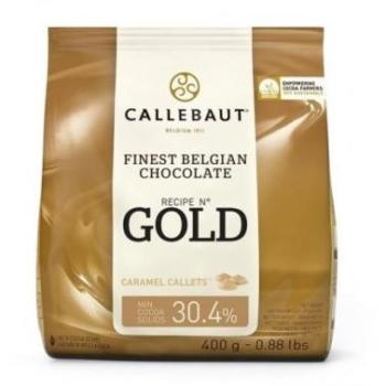 Fehércsokoládé karamellel 400 g Callebaut Gold kép