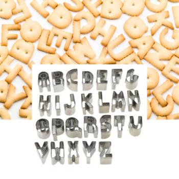 Fém betű kiszúró készlet kép