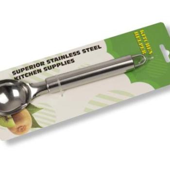 Fém nyelű fagylalt szedő kanál kép