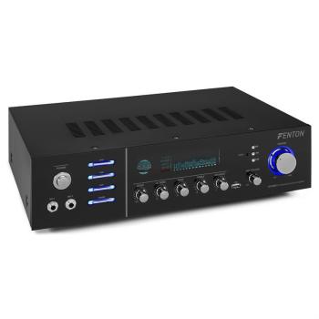 Fenton AV320BT, surround HiFi erősítő, 200 W RMS, (2 x 100 W 8 Ohm-ra), BT/USB/AUX kép