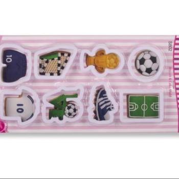 Foci témájú 8 részes keksz kiszúró készlet kép