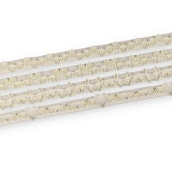 Fondant Szegélydíszítő Készlet, 4 Részes – Egyedi Tortadekorációhoz kép