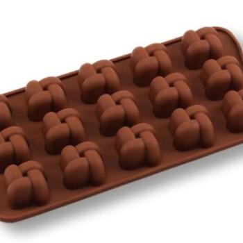 Fonott mintás szilikon bonbon forma kép