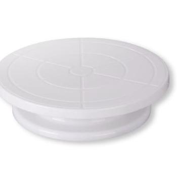 Forgatható tortadíszítő állvány – 28 cm, praktikus és stabil kép