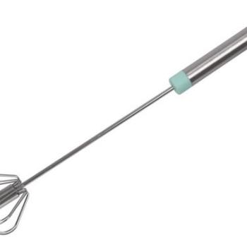 Forgófejes fém habverő – gyors és egyenletes keveréshez kép