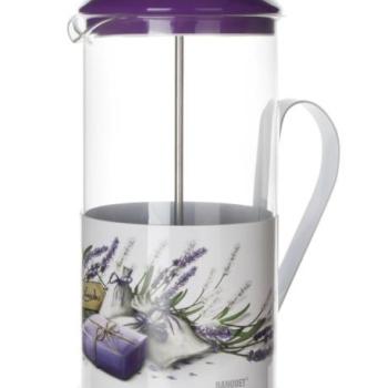 French press kávéfőző - fehér - Méretet 1 l, 13 x 13 x 25 cm kép