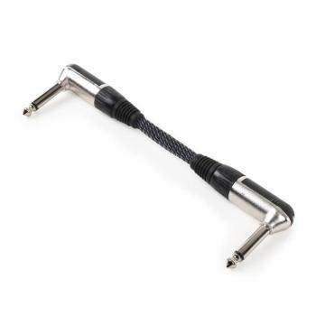 FrontStage 6,35mm-Jack kábel, 15cm, textil kép