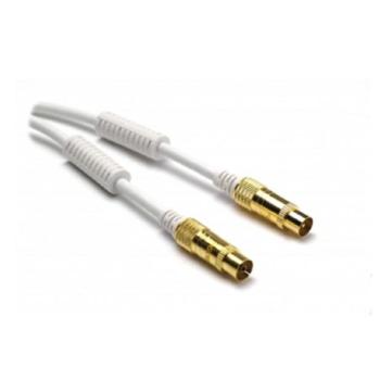 G&BL Antennakábel, fehér, 7,5 m kép