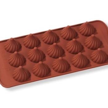 Habcsók Alakú Szilikon Bonbonforma – 15 Adagos kép