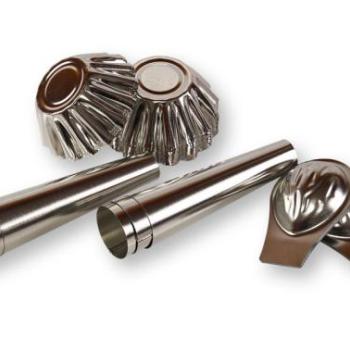 Hagyományos Sütőforma Készlet 3 db - Dió, Kosárka, Habroló kép