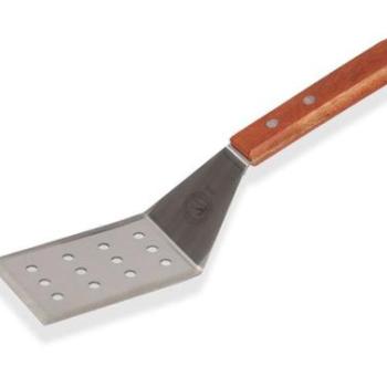 Hajlított Rozsdamentes Tészta Spatula – 29 cm, Lyukacsos kép