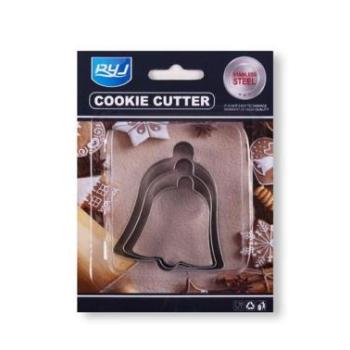 Harang formájú fém kiszúró készlet – 3 részes sütőeszköz kép