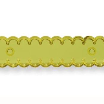 Hullámos Kiszúró Fondant Sütikhez - Elegáns Szegélyek kép