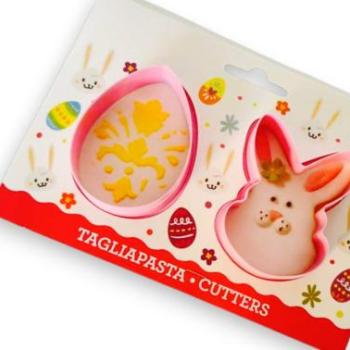 Húsvéti süti kiszúró készlet, műanyag, tojás és nyuszifej kép