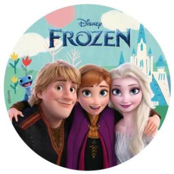 Jégvarázs tortaostya, dekorációs cukorlap kép