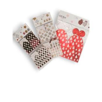 Karácsonyi ajándékdoboz készlet piros-arany színű kép