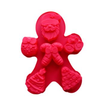 Karácsonyi formák szilikon muffin sütőforma mézi alakú kép