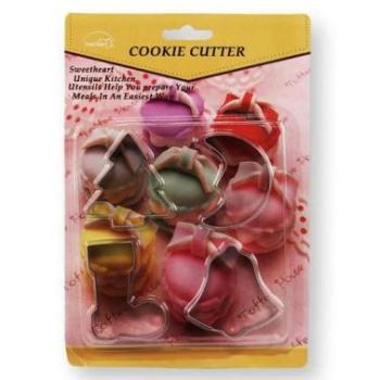 Karácsonyi Süti Kiszúró Készlet (4 db) – Ünnepi Formák kép