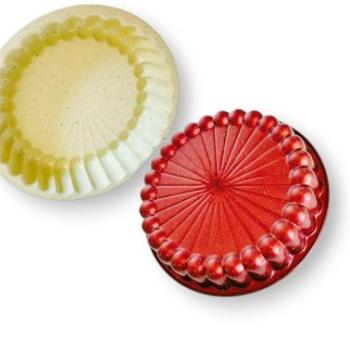 Kerámia bevonatos piteforma 22 cm kép