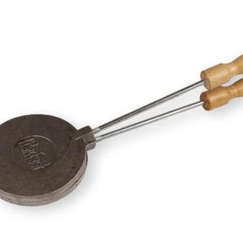 Kerek sajtos tallér sütő vas kép