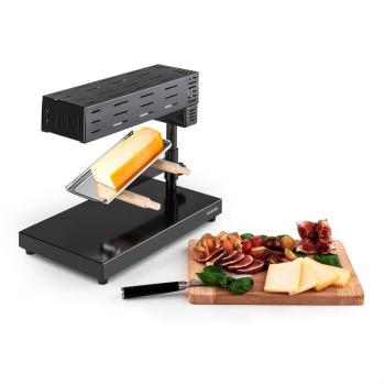 Klarstein Appenzell 2G, fekete, hagyományos raclette grillsütő, 600 W, asztali berendezés kép