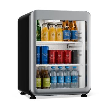 Klarstein Audrey Evo italhűtő | 64 x 47,5 cm | LED belső világítás | 85 W | 42 dB kép